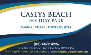 Caseys Beach Holiday Park Logo